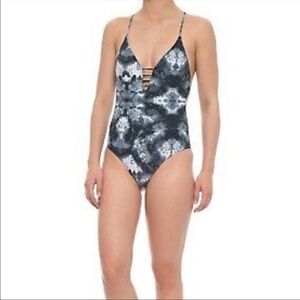 Cikada tie dye one piece swim suit